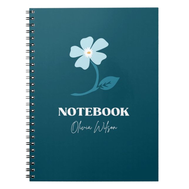 Carnet en fleurs (Devant)