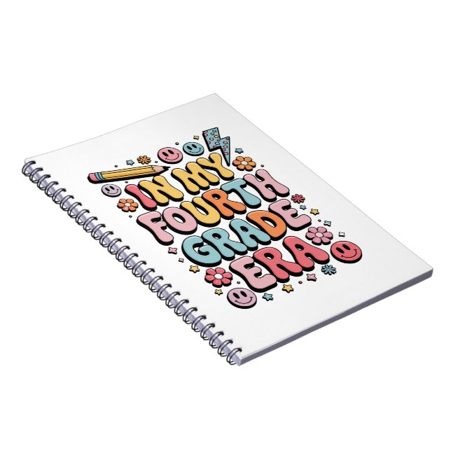 Carnet En ma quatrième année, 4e année Retour à l'école (Côté Droit)