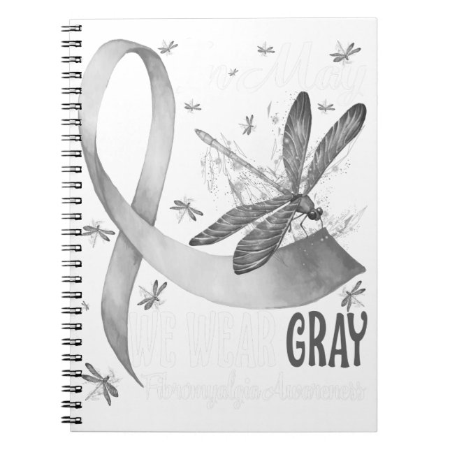 Carnet En Mai, Nous Portons Gris Cerveau Cancer Sensibili (Devant)