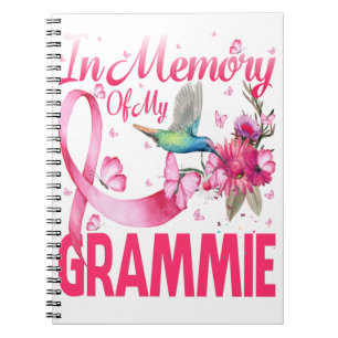 Carnet En Mémoire De Mon Grammie Hummingbird Cancer Du Se