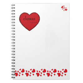 Carnet en spirale classique Jésus est mon Seigneur