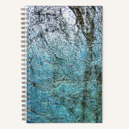 Carnet en spirale de texture claire, Motif ordinai