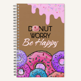carnet en spirale kawaii