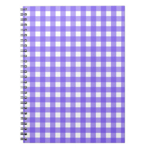 Carnet En vichy périphérique et blanc