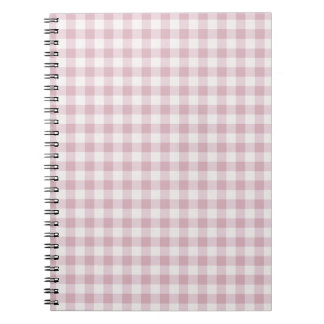 Carnet En vichy roses