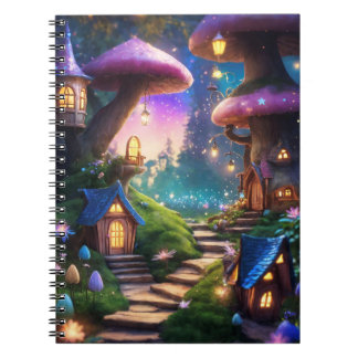 Carnet Enchanter Fairy House Imaginaire Forêt magique