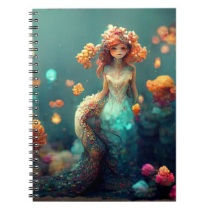 Carnet Enchanter les mystères sous-marins de la sirène