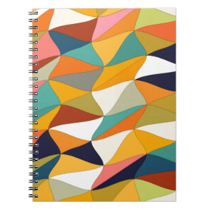 Carnet enchevêtrement coloré