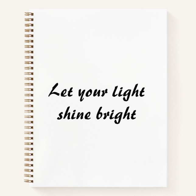 Carnet Encourageant les citations inspirantes (Devant)