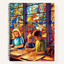 CARNET ENFANTS EN VERRE CLAIREMENT COULEUR
