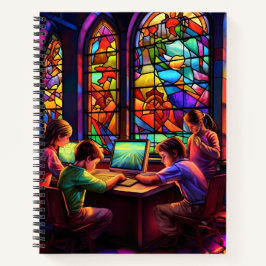 CARNET ENFANTS EN VERRE CLAIREMENT COULEUR