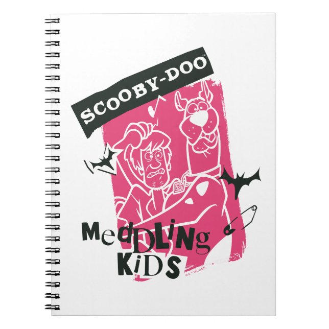 Carnet Enfants fouineurs de Sam le détective et Scooby-Do (Devant)