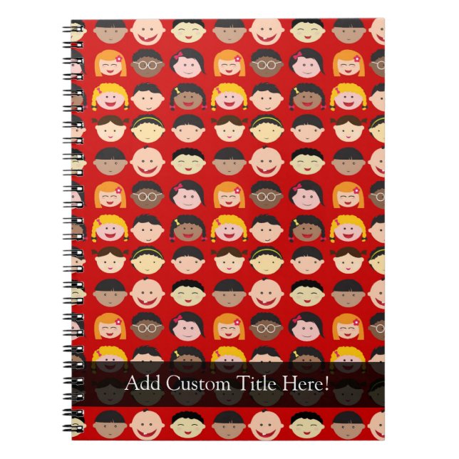 Carnet Enfants multiculturels (Devant)