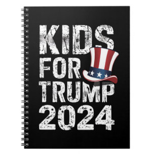Carnet Enfants pour Trump Élection USA 2024