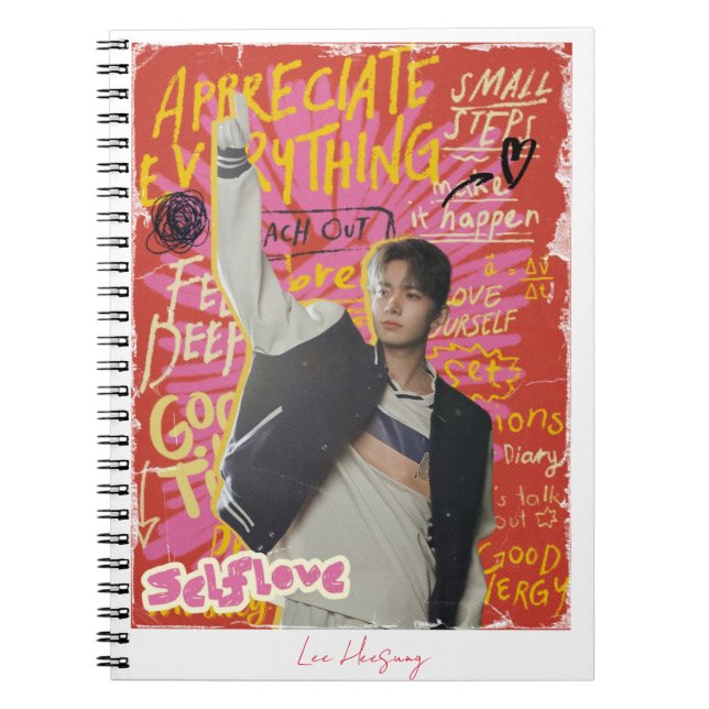 Carnet Enhypen Heesung (Devant)