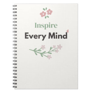 Carnet Enseignante Fleurie Inspirer Chaque Esprit 