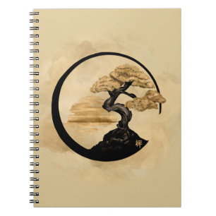 Carnet Enso Zen Circle Bonsai - Golden Sunrise