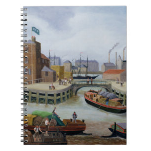 Carnet Entrée au dock du canal du régent