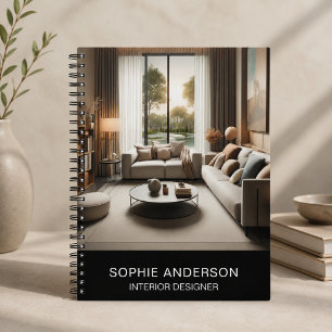 Carnet Entreprise professionnelle de designer d'intérieur