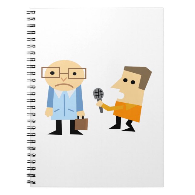 Carnet Entrevue d'actualité (Devant)