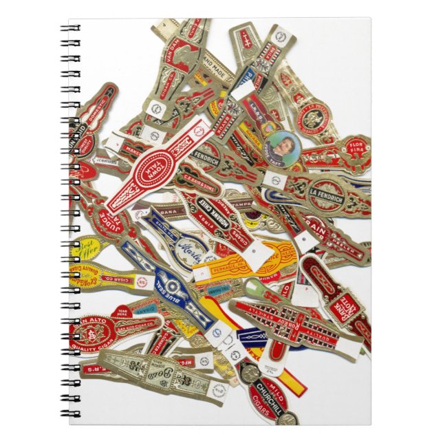 Carnet Enveloppeurs à anneaux de cigar (Devant)