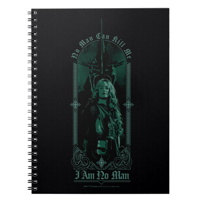 Carnet Éowyn Vs SAURON™ "I Am No Man" Rohan Graphic (Devant)