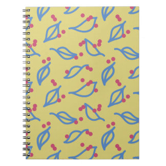 Carnet Éparpillés - Jaune Moutarde