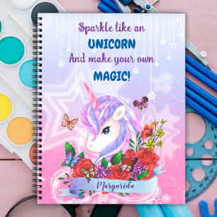 Carnet Éperonner comme une licorne et faire votre propre 