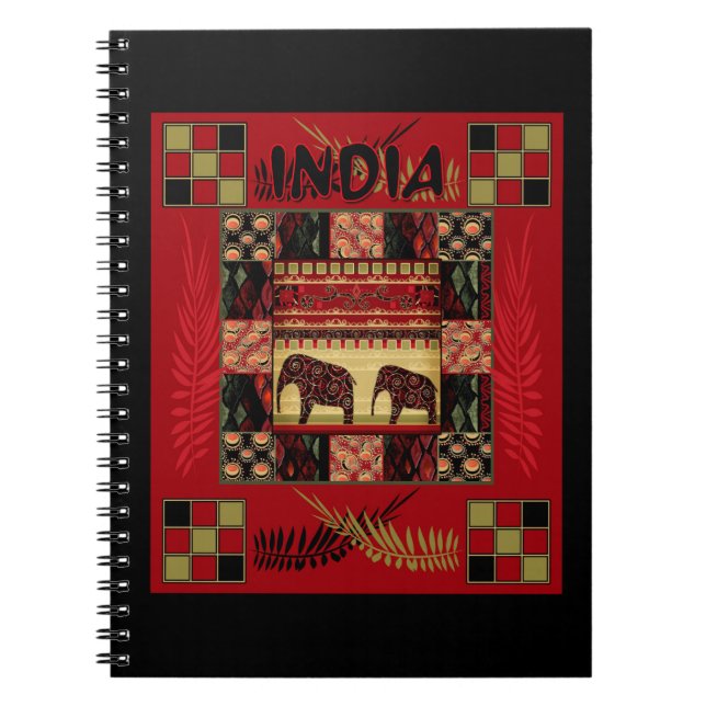 Carnet Ephapes ethniques disparates en Inde (Devant)