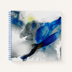 Carnet Ephéméral - Bleu et gris