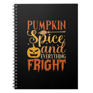 Carnet Épices citrouilles Et Tout Fright