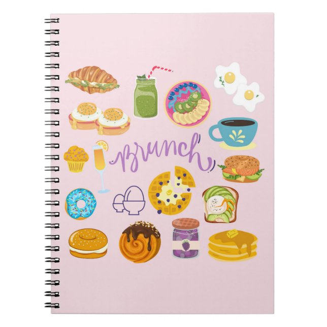 Carnet Équipe brunch (Devant)