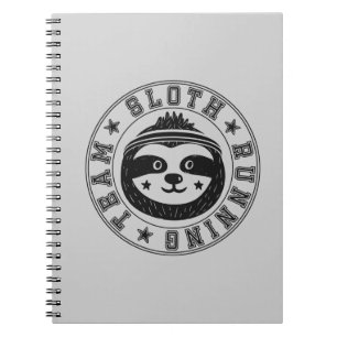 Carnet Équipe courante de paresse