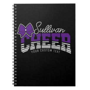 Carnet Équipe de cheer ADD NOM Athlète de l'école Cheerle