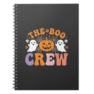 Carnet Équipe de fantômes de citrouille Halloween Design_