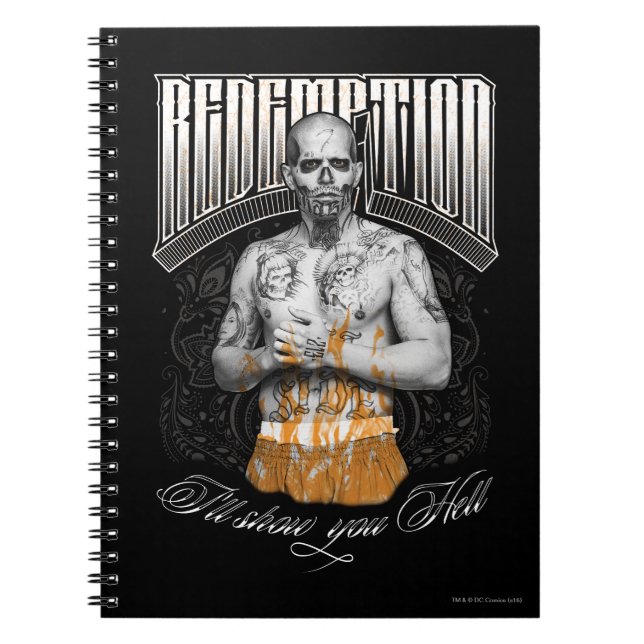 Carnet Équipe de suicide | El Diablo Tattoo "Rédemption" (Devant)
