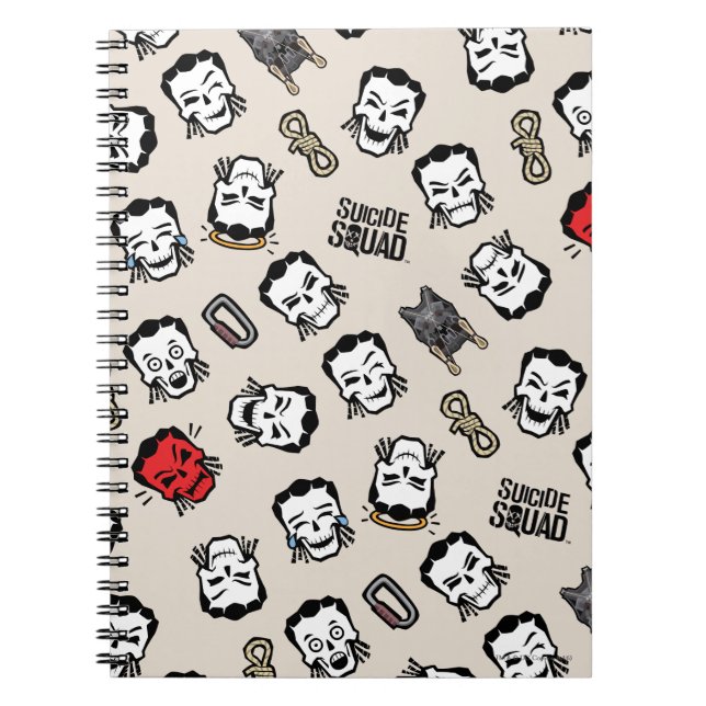 Carnet Équipe de suicide | Slipknot Emoji Motif (Devant)