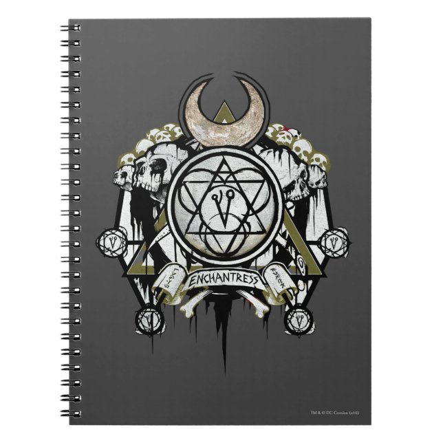 Carnet Équipe de suicide | Symboles d'enchantement Tattoo (Devant)