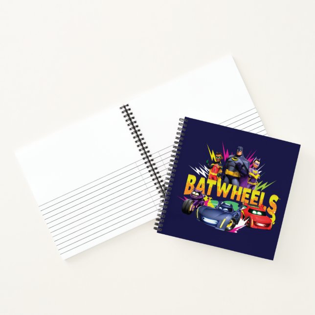 Carnet Équipe de superhéros Batwheel™ (Intérieur)