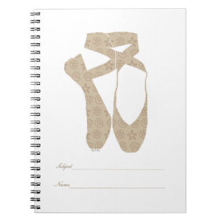 Carnet Équipe Pointe Ballet Sable
