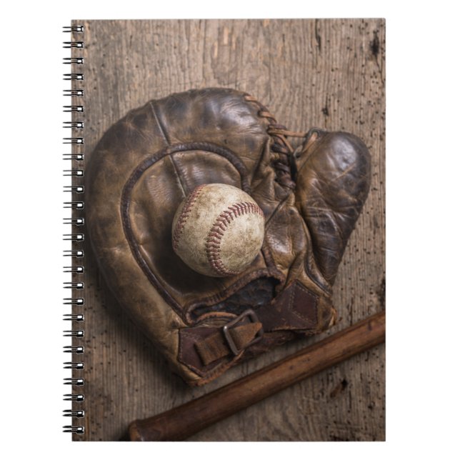 Carnet Équipement de base-ball (Devant)