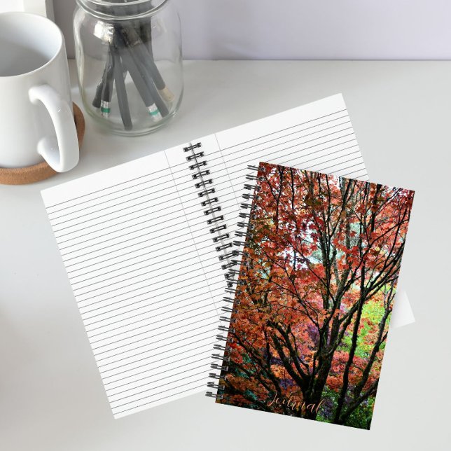 Carnet Érable Coloré d'Automne (In Situ)