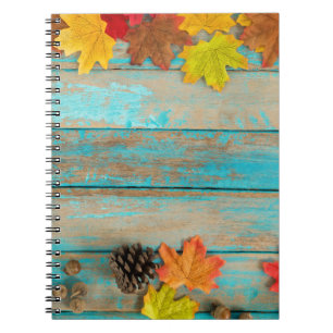 Carnet Érable d'automne : cadre naturel Pinecone.