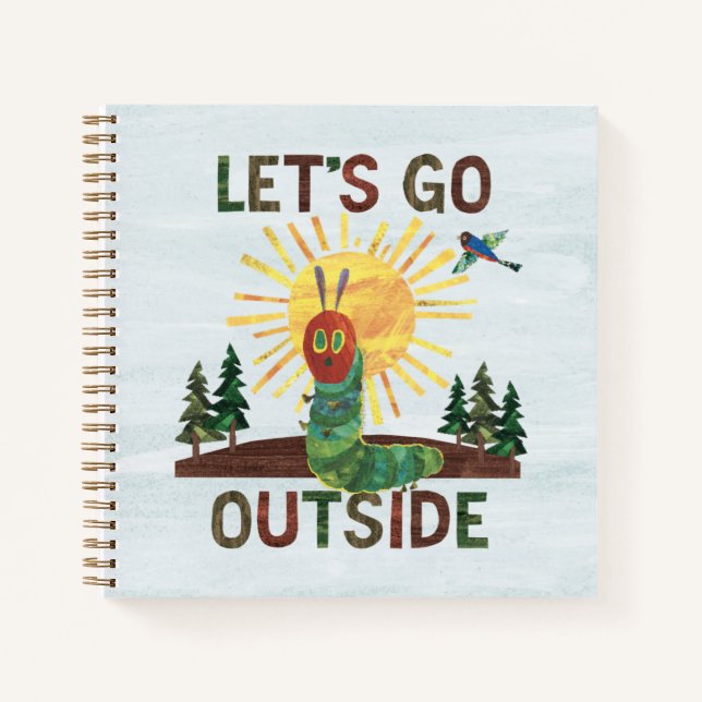 Carnet Eric Carle | Allons dehors (Devant)