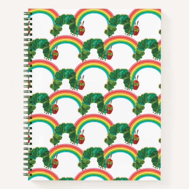 Carnet Eric Carle Le Motif Très Affamé Caterpillar (Devant)