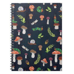 Carnet Eric Carle Motif Insectes et Champignons