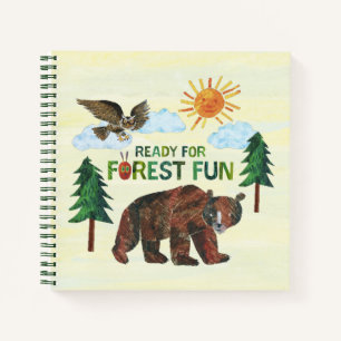 Carnet Eric Carle   Prêt pour le plaisir des forêts