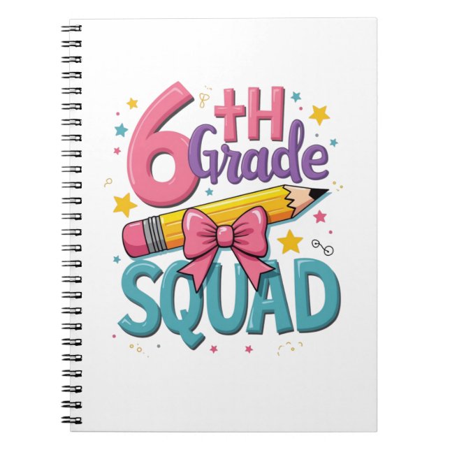 Carnet Escouade de 6e rentrée des classes (Devant)