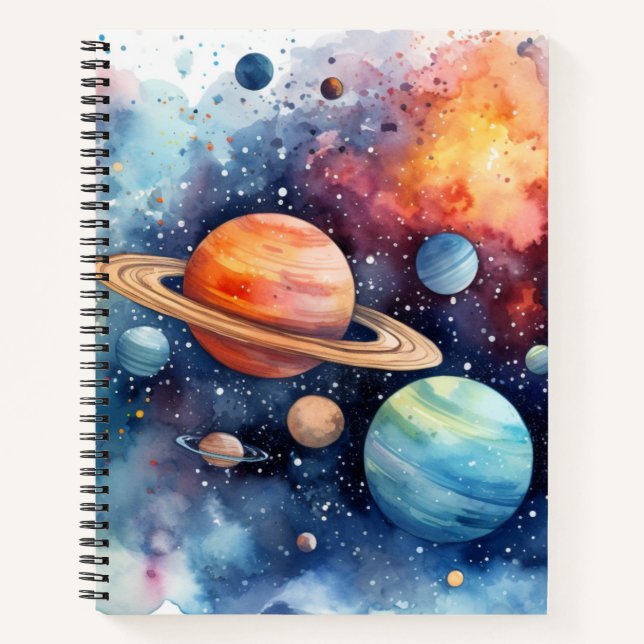 Carnet Espace aquarelle (Devant)