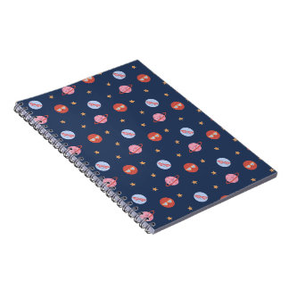 Carnet Espace pour enfants Motif Mini avec planètes et ét